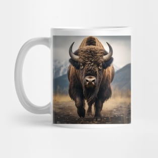 Majestic American Buffalo Mug